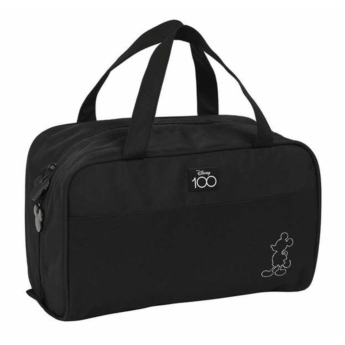 Rejsetoilettaske Mickey Mouse Sort 31 x 14 x 19 cm